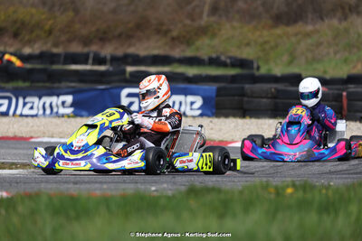 9 & 10/03/2024 : 1ère manche du Championnat du Sud au circuit d’Aigues-Vives (photos Stéphane Agnus) 2024 — karting