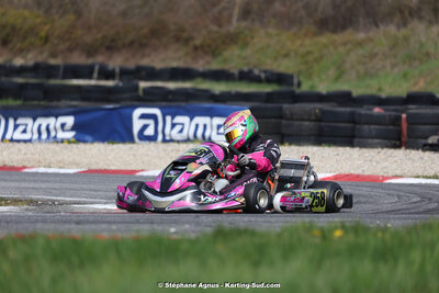 9 & 10/03/2024 : 1ère manche du Championnat du Sud au circuit d’Aigues-Vives (photos Stéphane Agnus) 2024 — karting