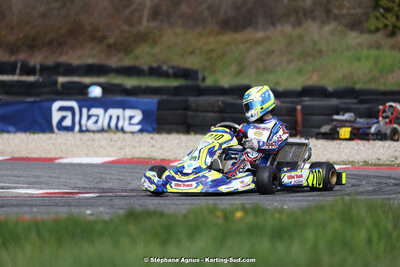 9 & 10/03/2024 : 1ère manche du Championnat du Sud au circuit d’Aigues-Vives (photos Stéphane Agnus) 2024 — karting
