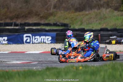 9 & 10/03/2024 : 1ère manche du Championnat du Sud au circuit d’Aigues-Vives (photos Stéphane Agnus) 2024 — karting