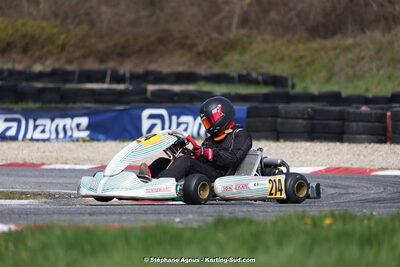 9 & 10/03/2024 : 1ère manche du Championnat du Sud au circuit d’Aigues-Vives (photos Stéphane Agnus) 2024 — karting