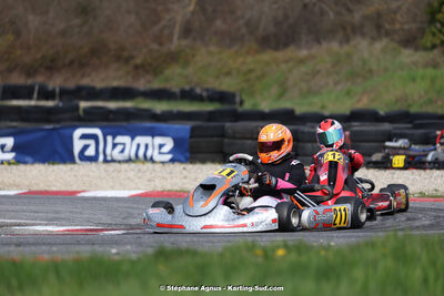 9 & 10/03/2024 : 1ère manche du Championnat du Sud au circuit d’Aigues-Vives (photos Stéphane Agnus) 2024 — karting