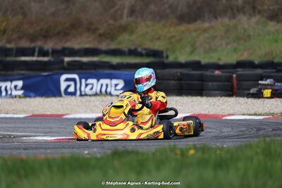 9 & 10/03/2024 : 1ère manche du Championnat du Sud au circuit d’Aigues-Vives (photos Stéphane Agnus) 2024 — karting