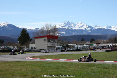 9 & 10/03/2024 : 1ère manche du Championnat du Sud au circuit d’Aigues-Vives (photos Stéphane Agnus) 2024 — karting