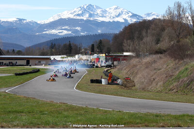 9 & 10/03/2024 : 1ère manche du Championnat du Sud au circuit d’Aigues-Vives (photos Stéphane Agnus) 2024 — karting