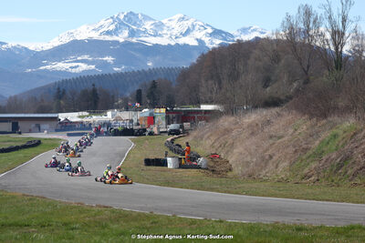 9 & 10/03/2024 : 1ère manche du Championnat du Sud au circuit d’Aigues-Vives (photos Stéphane Agnus) 2024 — karting