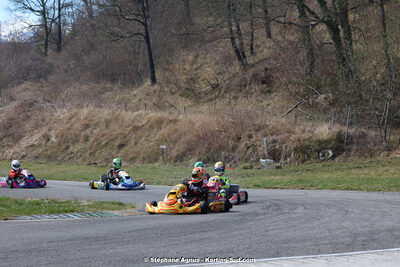 9 & 10/03/2024 : 1ère manche du Championnat du Sud au circuit d’Aigues-Vives (photos Stéphane Agnus) 2024 — karting