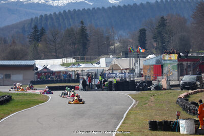 9 & 10/03/2024 : 1ère manche du Championnat du Sud au circuit d’Aigues-Vives (photos Stéphane Agnus) 2024 — karting