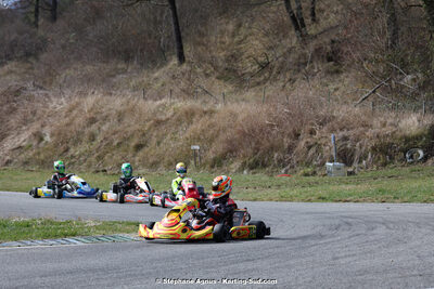 9 & 10/03/2024 : 1ère manche du Championnat du Sud au circuit d’Aigues-Vives (photos Stéphane Agnus) 2024 — karting