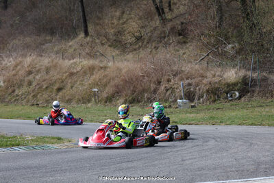9 & 10/03/2024 : 1ère manche du Championnat du Sud au circuit d’Aigues-Vives (photos Stéphane Agnus) 2024 — karting
