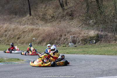 9 & 10/03/2024 : 1ère manche du Championnat du Sud au circuit d’Aigues-Vives (photos Stéphane Agnus) 2024 — karting