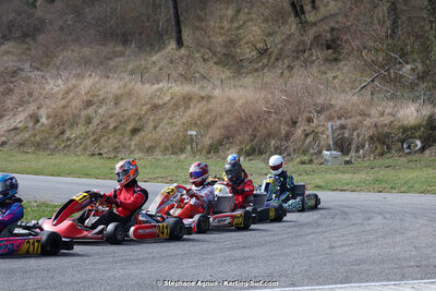 9 & 10/03/2024 : 1ère manche du Championnat du Sud au circuit d’Aigues-Vives (photos Stéphane Agnus) 2024 — karting