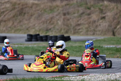 9 & 10/03/2024 : 1ère manche du Championnat du Sud au circuit d’Aigues-Vives (photos Stéphane Agnus) 2024 — karting