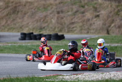 9 & 10/03/2024 : 1ère manche du Championnat du Sud au circuit d’Aigues-Vives (photos Stéphane Agnus) 2024 — karting