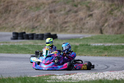 9 & 10/03/2024 : 1ère manche du Championnat du Sud au circuit d’Aigues-Vives (photos Stéphane Agnus) 2024 — karting