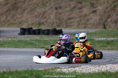 9 & 10/03/2024 : 1ère manche du Championnat du Sud au circuit d’Aigues-Vives (photos Stéphane Agnus) 2024 — karting