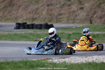 9 & 10/03/2024 : 1ère manche du Championnat du Sud au circuit d’Aigues-Vives (photos Stéphane Agnus) 2024 — karting