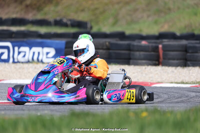 9 & 10/03/2024 : 1ère manche du Championnat du Sud au circuit d’Aigues-Vives (photos Stéphane Agnus) 2024 — karting