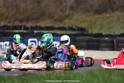 9 & 10/03/2024 : 1ère manche du Championnat du Sud au circuit d’Aigues-Vives (photos Stéphane Agnus) 2024 — karting