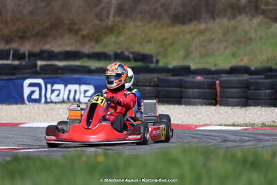 9 & 10/03/2024 : 1ère manche du Championnat du Sud au circuit d’Aigues-Vives (photos Stéphane Agnus) 2024 — karting