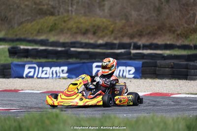 9 & 10/03/2024 : 1ère manche du Championnat du Sud au circuit d’Aigues-Vives (photos Stéphane Agnus) 2024 — karting