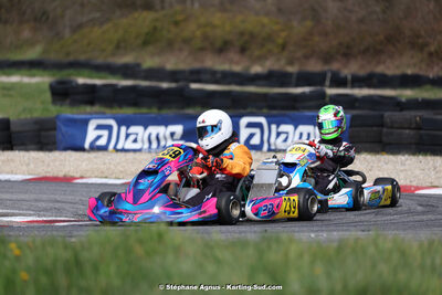 9 & 10/03/2024 : 1ère manche du Championnat du Sud au circuit d’Aigues-Vives (photos Stéphane Agnus) 2024 — karting