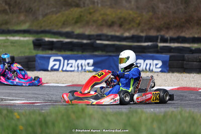 9 & 10/03/2024 : 1ère manche du Championnat du Sud au circuit d’Aigues-Vives (photos Stéphane Agnus) 2024 — karting