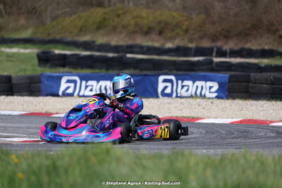 9 & 10/03/2024 : 1ère manche du Championnat du Sud au circuit d’Aigues-Vives (photos Stéphane Agnus) 2024 — karting