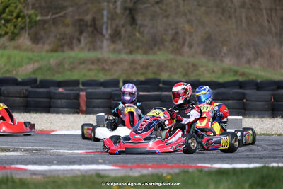 9 & 10/03/2024 : 1ère manche du Championnat du Sud au circuit d’Aigues-Vives (photos Stéphane Agnus) 2024 — karting