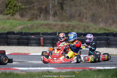 9 & 10/03/2024 : 1ère manche du Championnat du Sud au circuit d’Aigues-Vives (photos Stéphane Agnus) 2024 — karting
