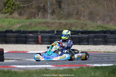9 & 10/03/2024 : 1ère manche du Championnat du Sud au circuit d’Aigues-Vives (photos Stéphane Agnus) 2024 — karting
