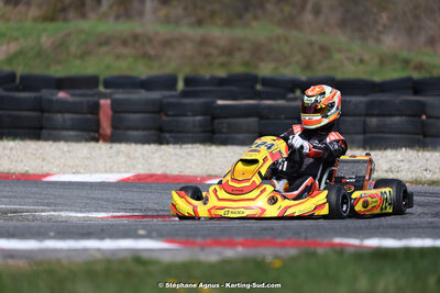 9 & 10/03/2024 : 1ère manche du Championnat du Sud au circuit d’Aigues-Vives (photos Stéphane Agnus) 2024 — karting