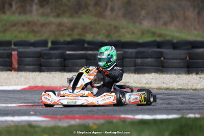 9 & 10/03/2024 : 1ère manche du Championnat du Sud au circuit d’Aigues-Vives (photos Stéphane Agnus) 2024 — karting
