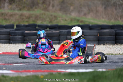 9 & 10/03/2024 : 1ère manche du Championnat du Sud au circuit d’Aigues-Vives (photos Stéphane Agnus) 2024 — karting