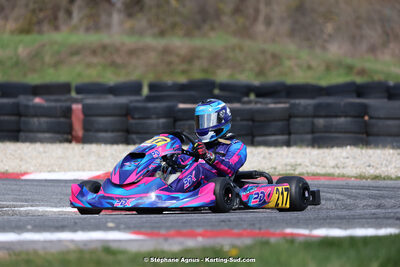9 & 10/03/2024 : 1ère manche du Championnat du Sud au circuit d’Aigues-Vives (photos Stéphane Agnus) 2024 — karting