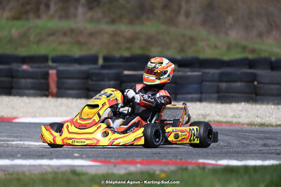 9 & 10/03/2024 : 1ère manche du Championnat du Sud au circuit d’Aigues-Vives (photos Stéphane Agnus) 2024 — karting