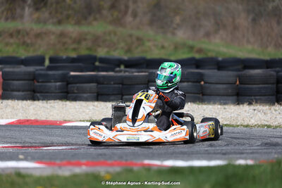 9 & 10/03/2024 : 1ère manche du Championnat du Sud au circuit d’Aigues-Vives (photos Stéphane Agnus) 2024 — karting