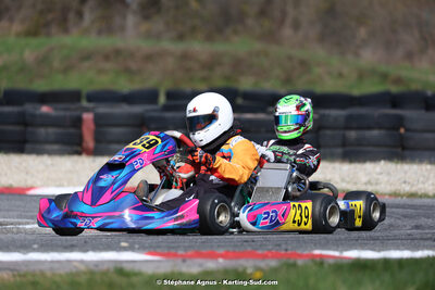 9 & 10/03/2024 : 1ère manche du Championnat du Sud au circuit d’Aigues-Vives (photos Stéphane Agnus) 2024 — karting