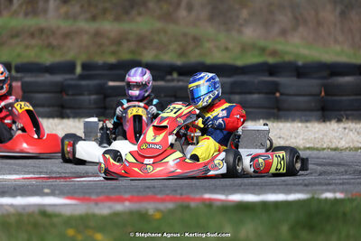 9 & 10/03/2024 : 1ère manche du Championnat du Sud au circuit d’Aigues-Vives (photos Stéphane Agnus) 2024 — karting