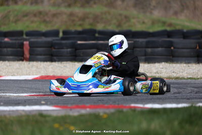 9 & 10/03/2024 : 1ère manche du Championnat du Sud au circuit d’Aigues-Vives (photos Stéphane Agnus) 2024 — karting