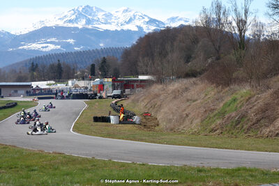 9 & 10/03/2024 : 1ère manche du Championnat du Sud au circuit d’Aigues-Vives (photos Stéphane Agnus) 2024 — karting