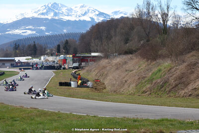 9 & 10/03/2024 : 1ère manche du Championnat du Sud au circuit d’Aigues-Vives (photos Stéphane Agnus) 2024 — karting