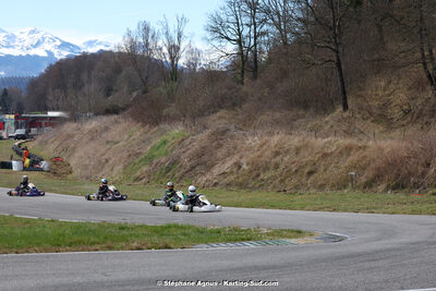 9 & 10/03/2024 : 1ère manche du Championnat du Sud au circuit d’Aigues-Vives (photos Stéphane Agnus) 2024 — karting