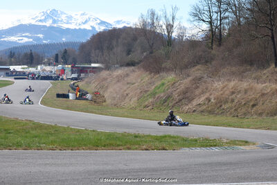 9 & 10/03/2024 : 1ère manche du Championnat du Sud au circuit d’Aigues-Vives (photos Stéphane Agnus) 2024 — karting