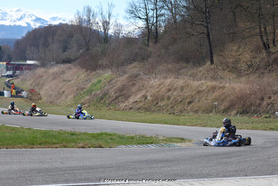 9 & 10/03/2024 : 1ère manche du Championnat du Sud au circuit d’Aigues-Vives (photos Stéphane Agnus) 2024 — karting