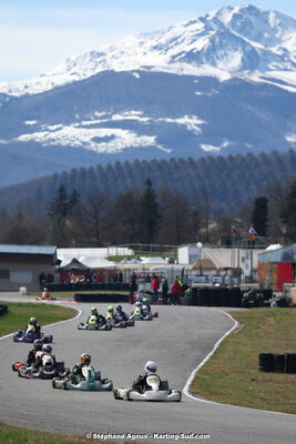 9 & 10/03/2024 : 1ère manche du Championnat du Sud au circuit d’Aigues-Vives (photos Stéphane Agnus) 2024 — karting