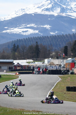 9 & 10/03/2024 : 1ère manche du Championnat du Sud au circuit d’Aigues-Vives (photos Stéphane Agnus) 2024 — karting