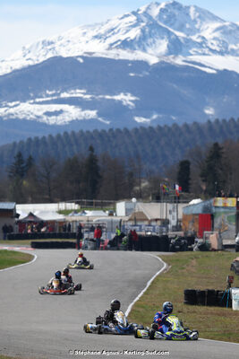 9 & 10/03/2024 : 1ère manche du Championnat du Sud au circuit d’Aigues-Vives (photos Stéphane Agnus) 2024 — karting