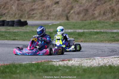 9 & 10/03/2024 : 1ère manche du Championnat du Sud au circuit d’Aigues-Vives (photos Stéphane Agnus) 2024 — karting