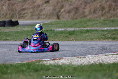9 & 10/03/2024 : 1ère manche du Championnat du Sud au circuit d’Aigues-Vives (photos Stéphane Agnus) 2024 — karting